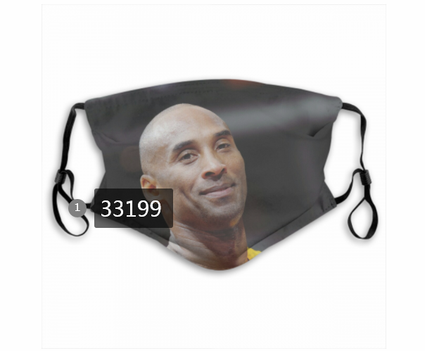 2021 NBA Los Angeles Lakers 24 kobe bryant 33199 Dust mask with filter